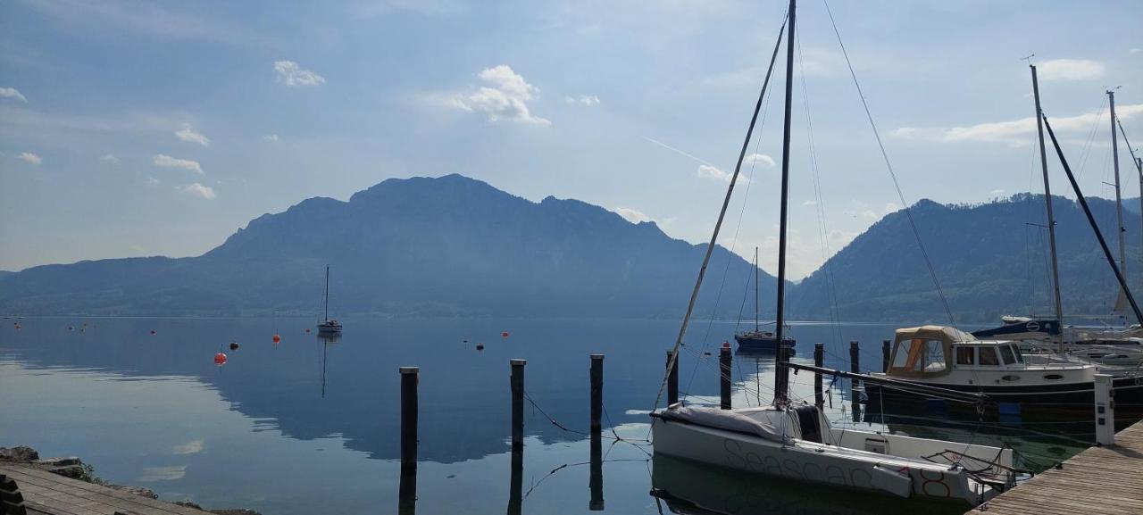 Ferienhaus Goldener Anker Unterach Am Attersee Extérieur photo