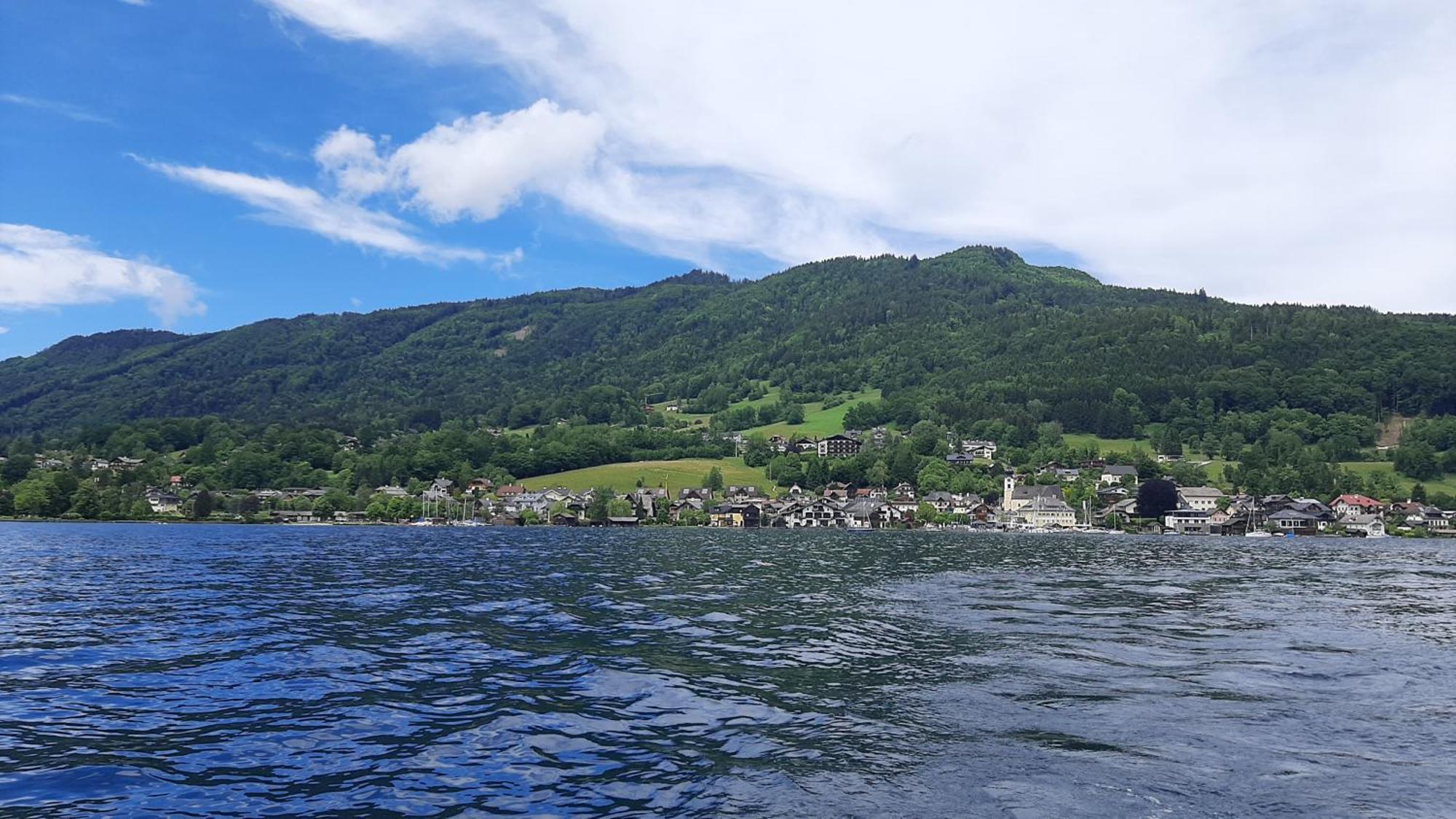 Ferienhaus Goldener Anker Unterach Am Attersee Extérieur photo