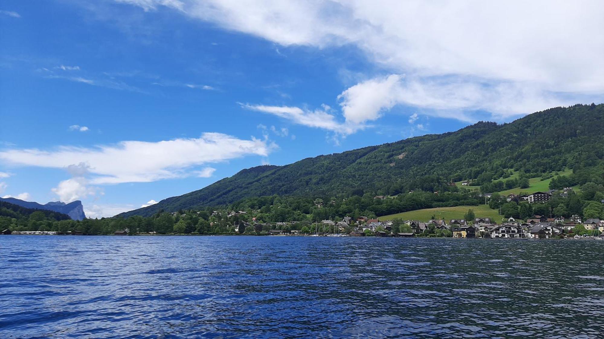 Ferienhaus Goldener Anker Unterach Am Attersee Extérieur photo